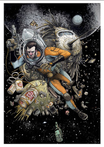 FEAR AGENT PRINT BY FARYL DALRYMPLE