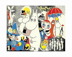 MOOMIN COMIC COVER 1 PRINT BY TOVE JANSSON