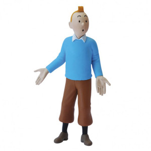 TINTIN FIGURE BLUE SWEATER