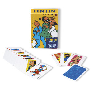 TINTIN FAMILY PLAYING CARDS