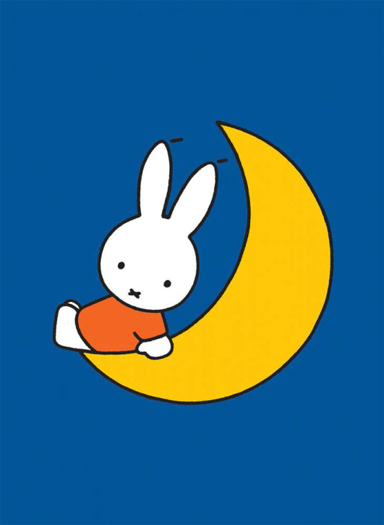 MIFFY MOON PRINT BY DICK BRUNA