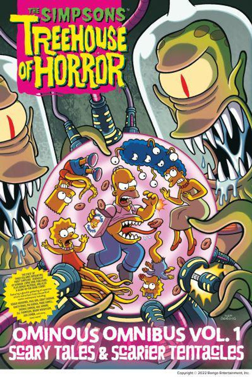 SIMPSONS TREEHOUSE OF HORROR OMINOUS OMNIBUS HC VOL 01