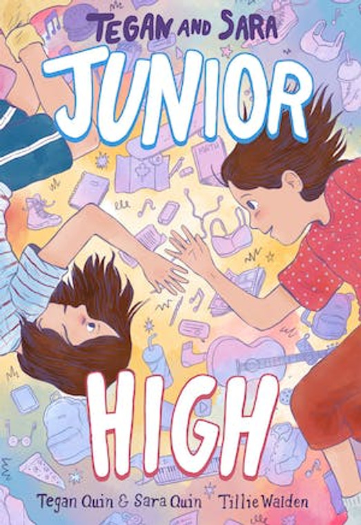 TEGAN AND SARA GN JUNIOR HIGH SIGNED BOOKPLATE EDITION