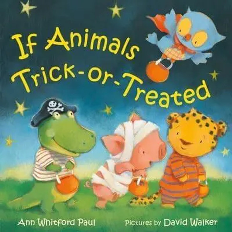 IF ANIMALS TRICK OR TREATED BOARD BOOK