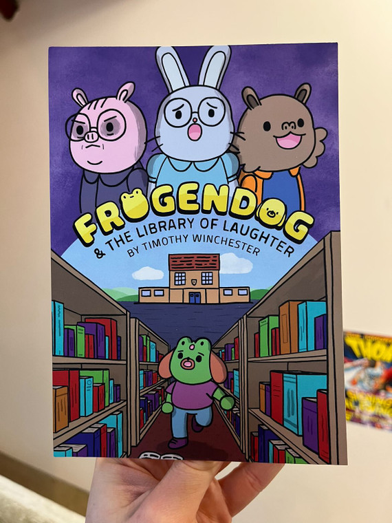 FROGENDOG SC LIBRARY OF LAUGHTER