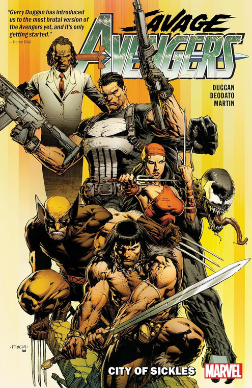 SAVAGE AVENGERS TP VOL 01 CITY OF SICKLES