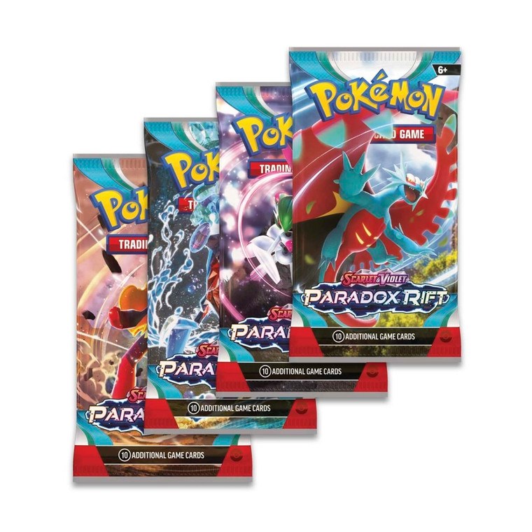 POKEMON TCG SCARLET & VIOLET 4 PARADOX RIFT BOOSTER PACK