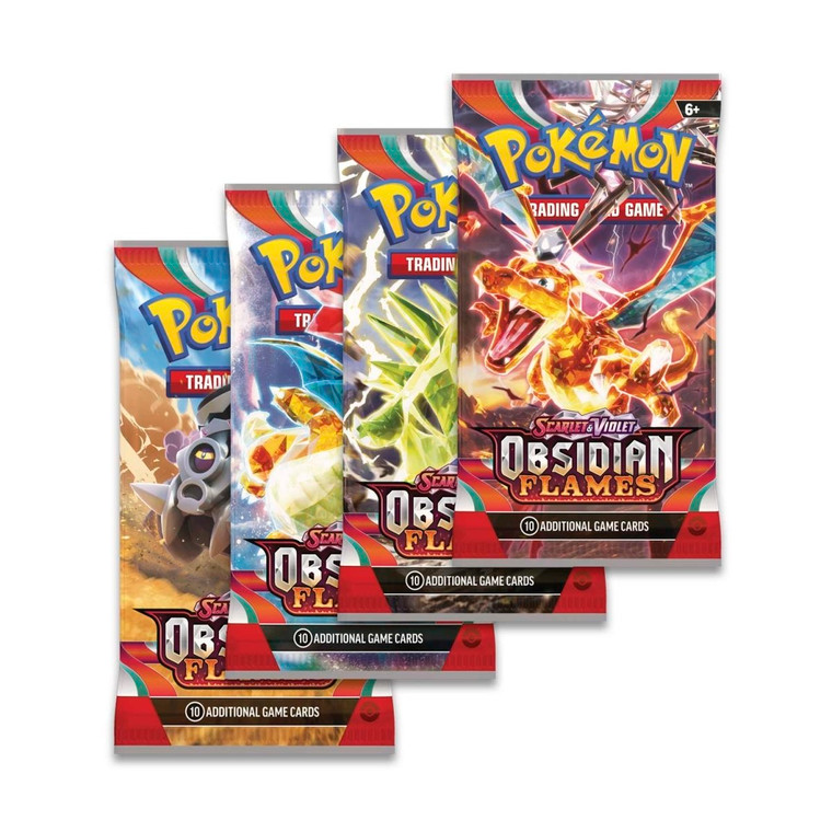 POKEMON OBSIDIAN FLAMES TCG TRADING CARDS BOOSTER PACK