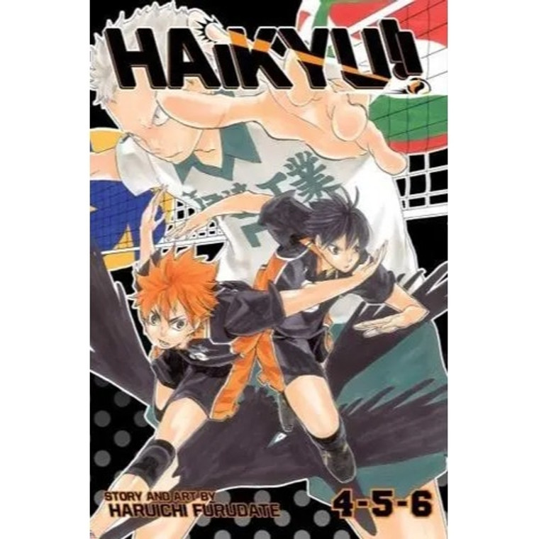 HAIKYU!! 3-IN-1 SC VOL 02 (4, 5 & 6)