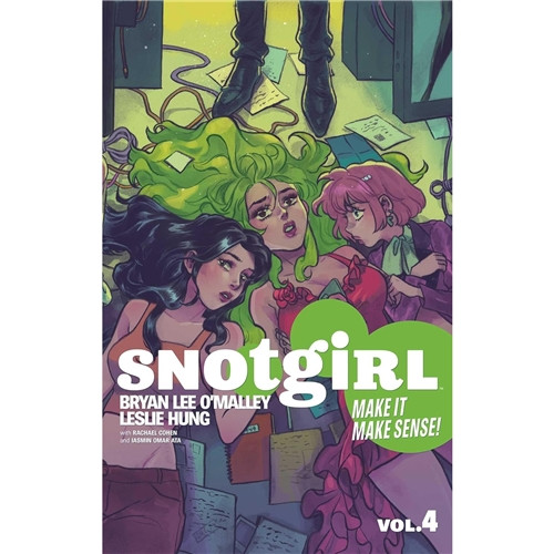 The cover for the graphic novel Snotgirl Volume 4, by Leslie Hung and Bryan Lee O'Malley