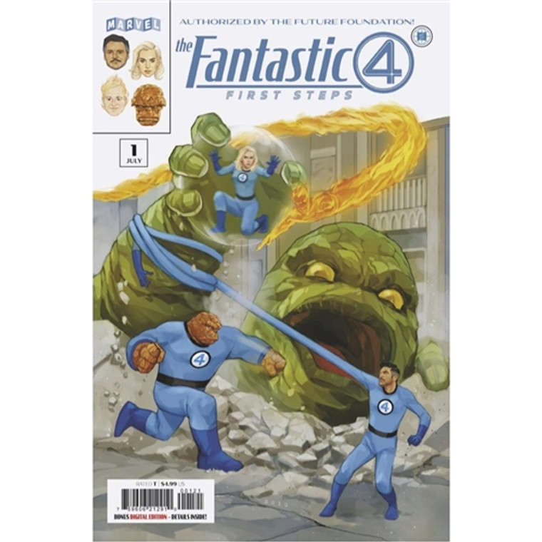 PRE-ORDER: FANTASTIC FOUR: FIRST STEPS #1 SIGNED EDITION (AVAILABLE 09-07-25)
