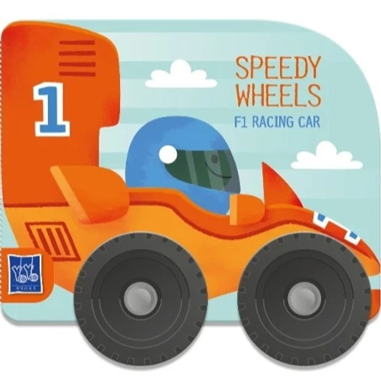 SPEEDY WHEELS F1 RACING CAR BOARD BOOK