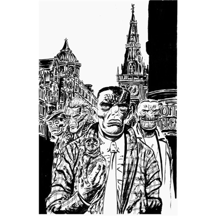 STRAMASH 63 #1 NOIR SKETCH ED