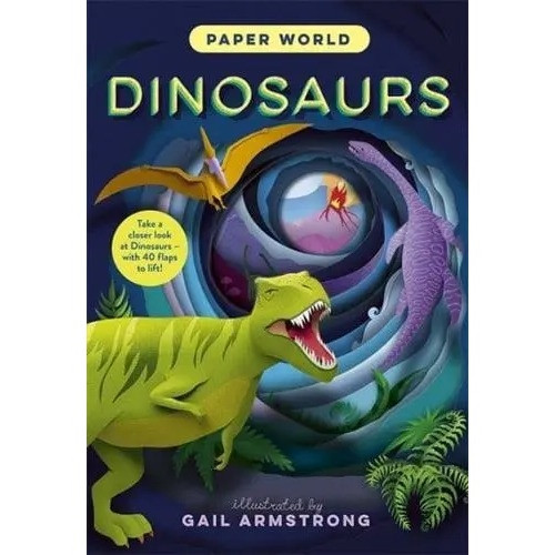 PAPER WORLD DINOSAURS HC