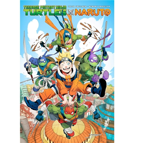 TEENAGE MUTANT NINJA TURTLES X NARUTO SC