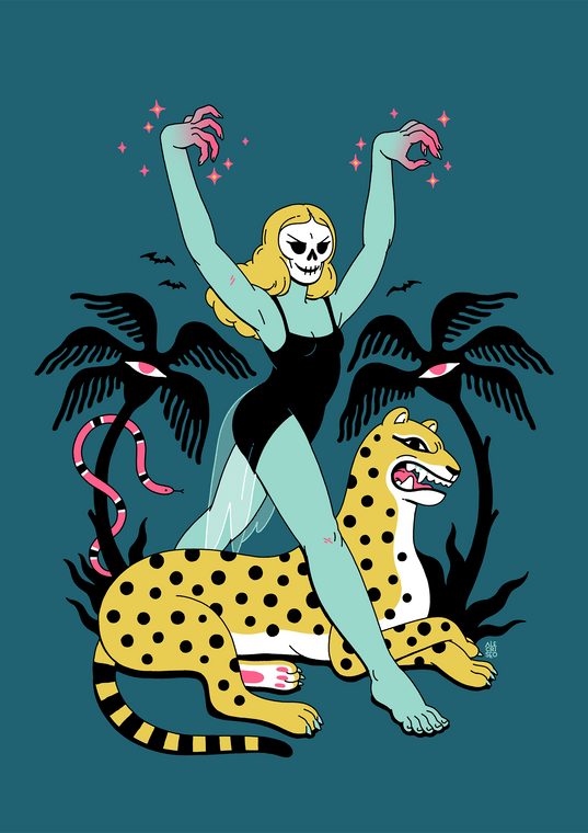 FANTOMAH PRINT BY ALESSANDRA CRISEO