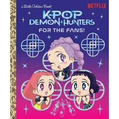 KPOP DEMON HUNTERS LITTLE GOLDEN BOOK HC FOR THE FANS