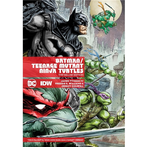 BATMAN TEENAGE MUTANT NINJA TURTLES HC DELUXE EDITION