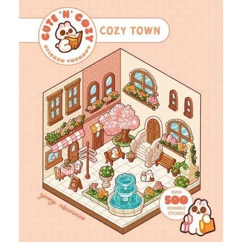 CUTE N' COZY STICKER THERAPY SC COZY TOWN