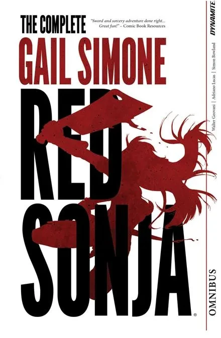 COMPLETE GAIL SIMONE RED SONJA OMNIBUS SC