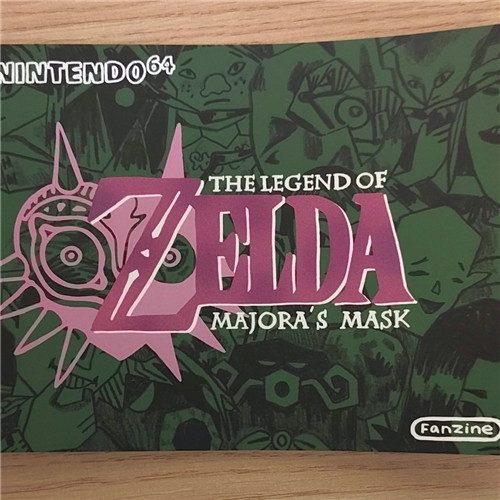 LEGEND OF ZELDA MAJORAS MASK FANZINE SC