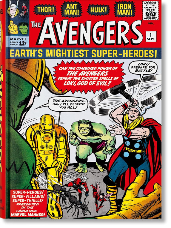 MARVEL COMICS LIBRARY HC AVENGERS 1963-1965