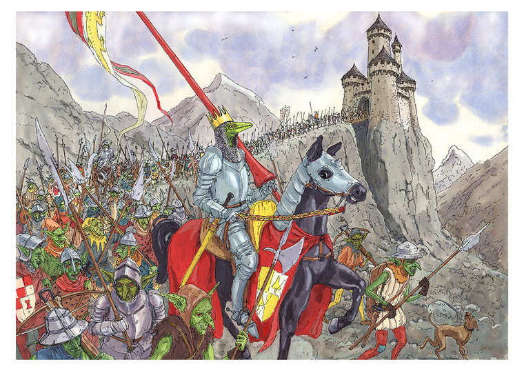 GOBLIN ARMY PRINT BY LANDO