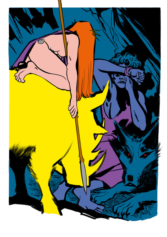 SONG OF HYNDLA PRINT BY JAVIER RODRIGUEZ