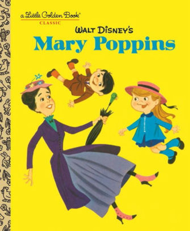 MARY POPPINS LITTLE GOLDEN BOOK