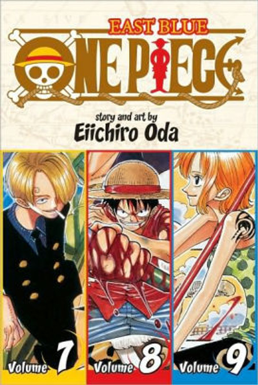 ONE PIECE 3-IN-1 VOL 03 (7, 8 & 9)