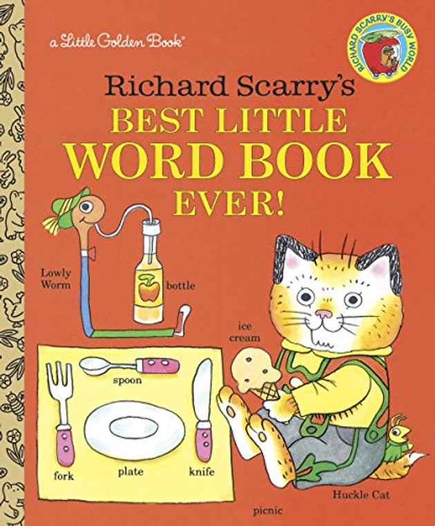 SCARRY LITTLE GOLDEN BOOK WORD BOOK