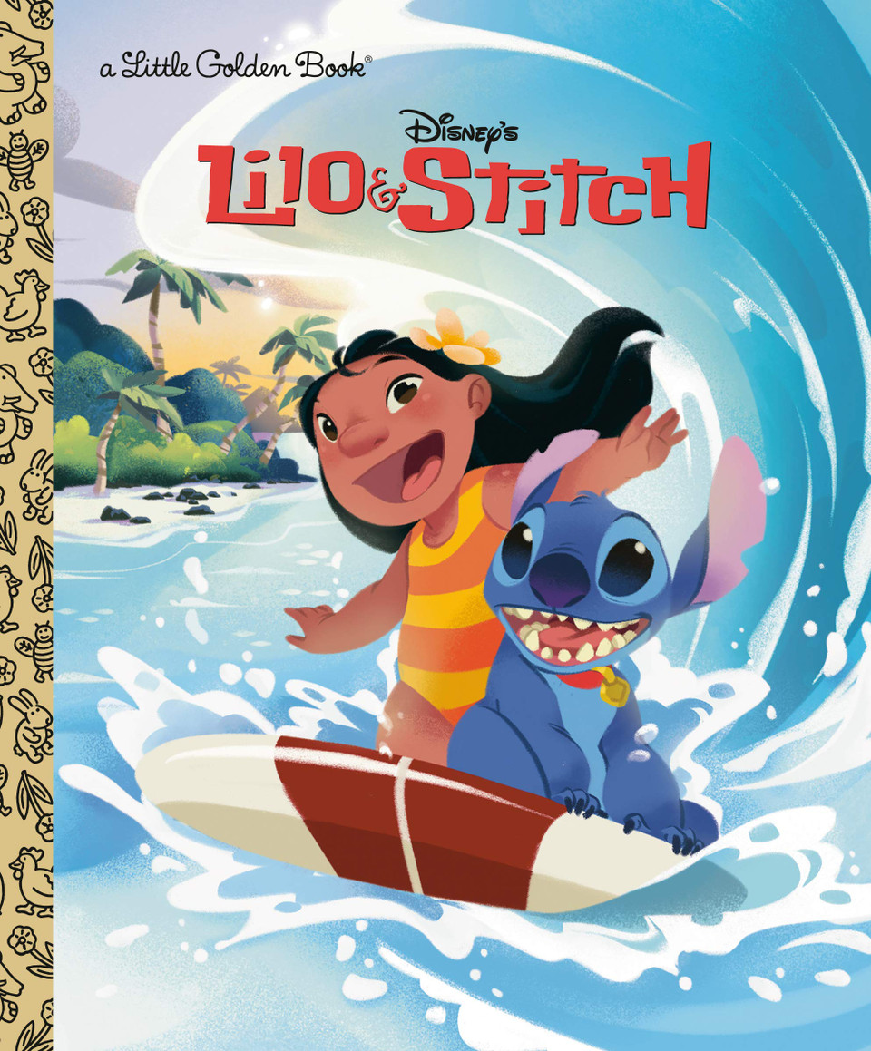 LILO & STITCH LITTLE GOLDEN BOOK Gosh! Comics