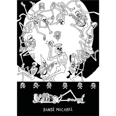 DANSE MACABRE PRINT BY CROM - Gosh! Comics