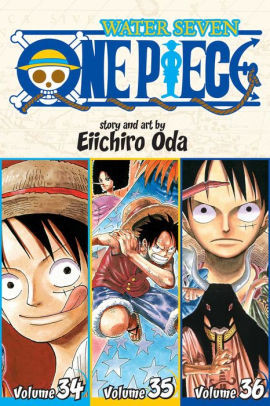 One Piece 3 In 1 Vol 12 34 35 36 Gosh Comics
