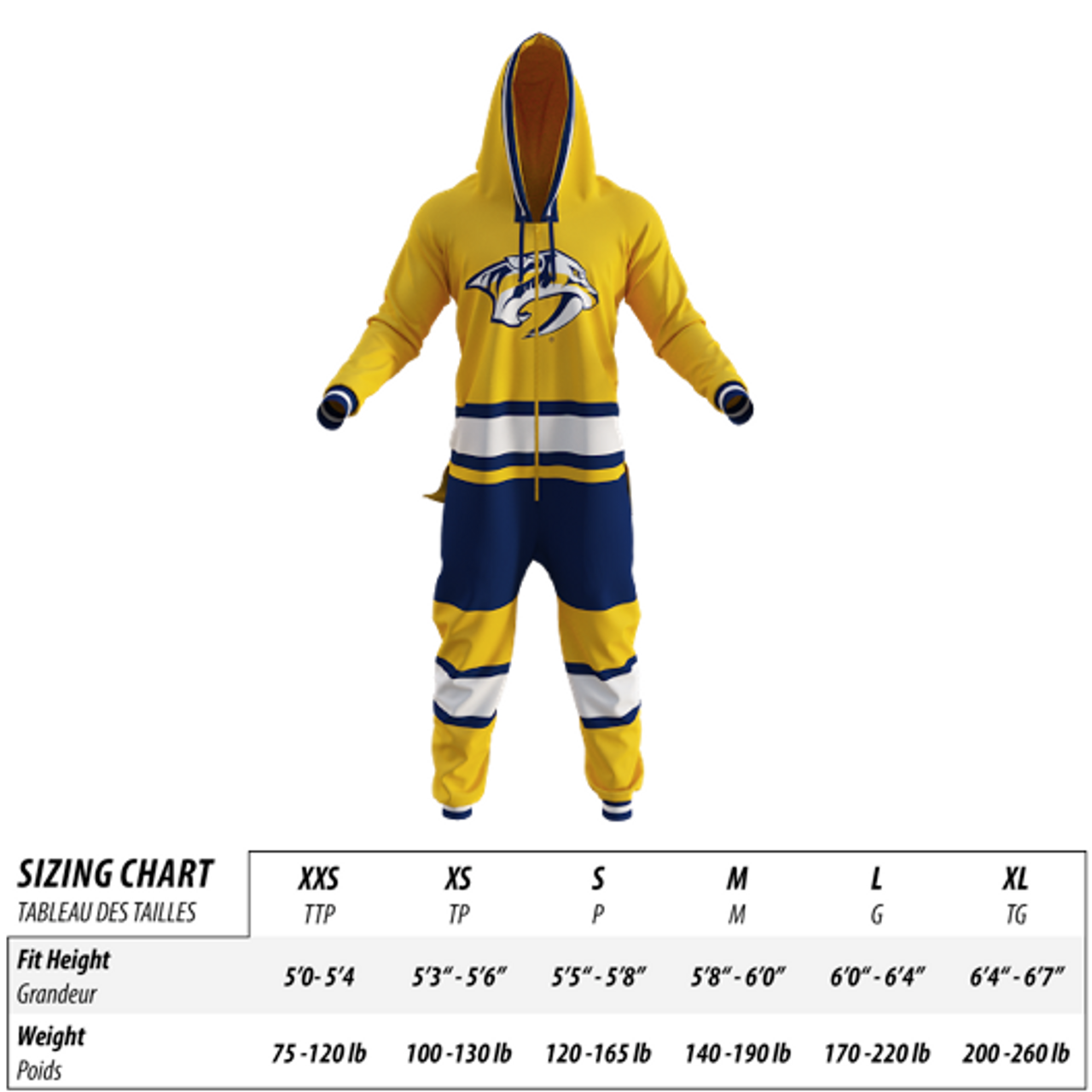 St. Louis Blues Onesie  Adult NHL Onesies for Men & Women