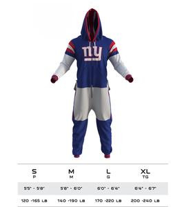New York Giants NFL Onesie - Hockey Sockey USA