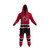 New Jersey Devils NHL Onesie, red and black sports jumpsuit with team logo, hood, and zip-up front, designed for fans and athletes.
