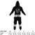 Los Angeles Kings NHL Onesie, black and gray sports onesie with team logo and hood. Los Angeles Kings NHL Onesie, black and gray sports onesie with team logo and hood.