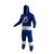 Tampa Bay Lightning NHL Onesie, blue and white sports jumpsuit with team logo and hoodie for fans.