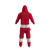 Detroit Red Wings NHL Onesie Pajama - rear view Detroit Red Wings NHL Onesie Pajama - rear view