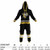 Hockey Sockey Inc Pittsburgh Penguins NHL Onesie, black and yellow hoodie and jumpsuit with team logo and stripe details. Hockey Sockey Inc Pittsburgh Penguins NHL Onesie, black and yellow hoodie and jumpsuit with team logo and stripe details.