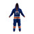 Hockey Sockey Inc Edmonton Oilers NHL Onesie, blue and orange hockey themed baby onesie with hood, featuring Edmonton Oilers logo and team colors. Hockey Sockey Inc Edmonton Oilers NHL Onesie, blue and orange hockey themed baby onesie with hood, featuring Edmonton Oilers logo and team colors.