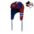 Montreal Canadiens NHL Reversible Trapper, a red and blue knitted winter hat with ear flaps and the Montreal Canadiens logo, featuring a reversible design.
