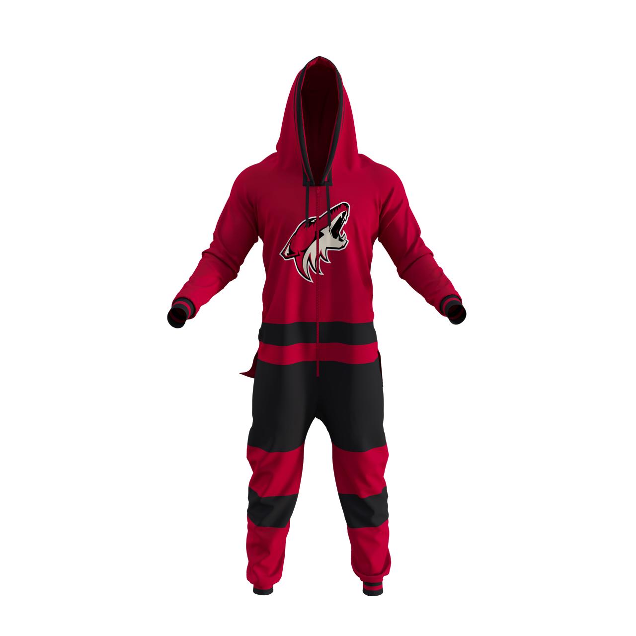Sweat à Capuche NHL Arizona Coyotes, Homme, Taille XL, Rouge, Occasion