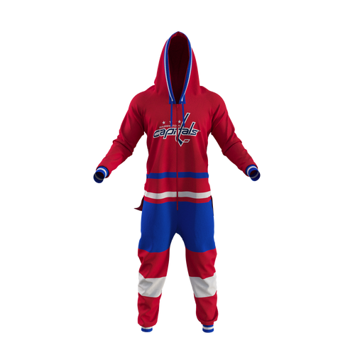 Washington Capitals Onesie Adult Nhl Onesies For Men Women