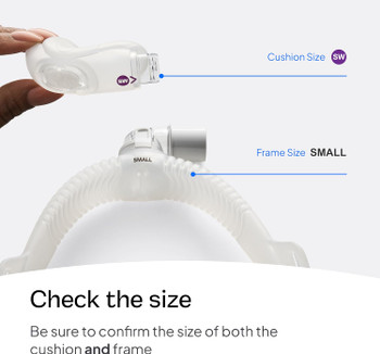 AirFit N30i CPAP Mask Kit Small Frame Small Wide Cushion