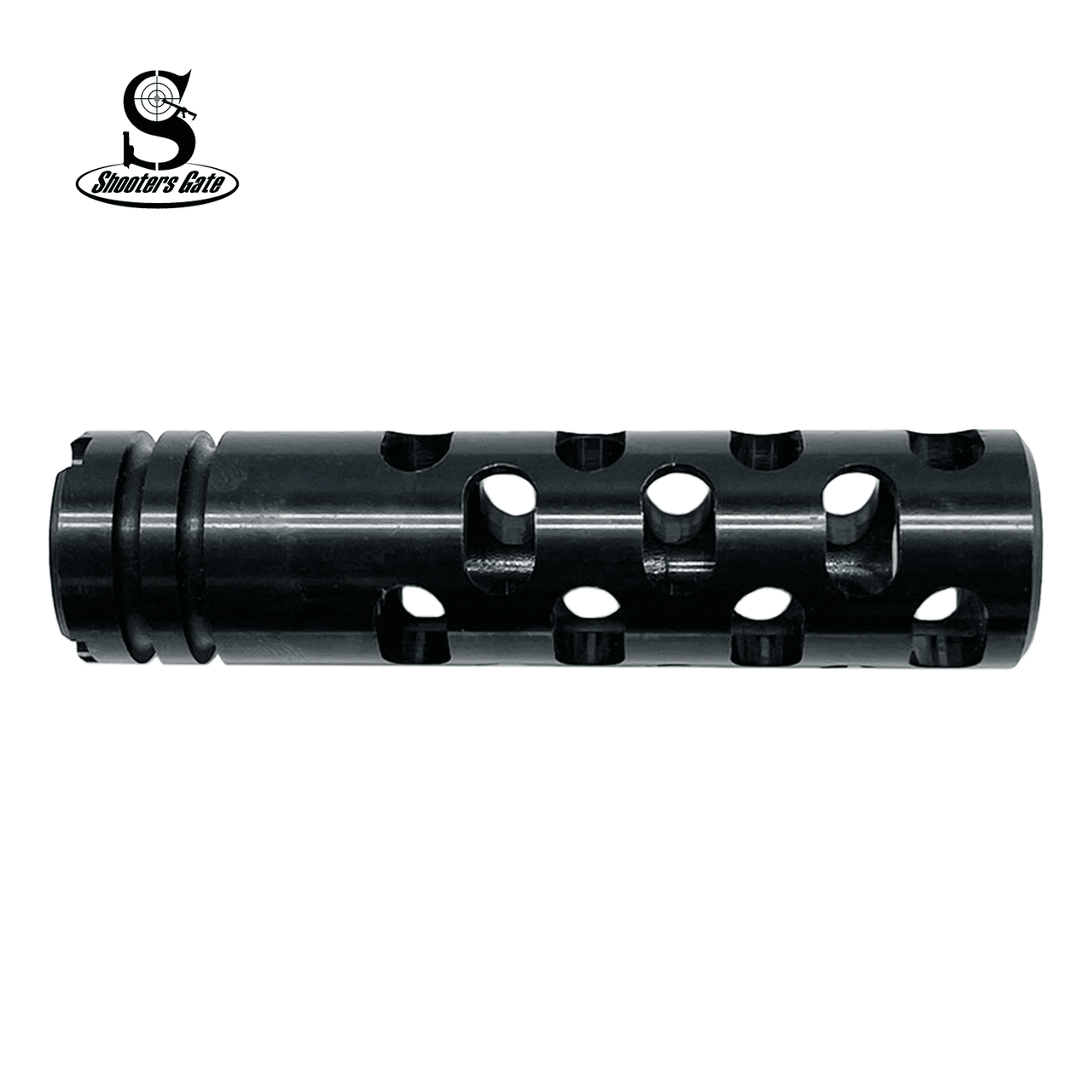 リサラーソン AK-47 Compensator 14×1 LH Twist with Full Ports | ShootersGate