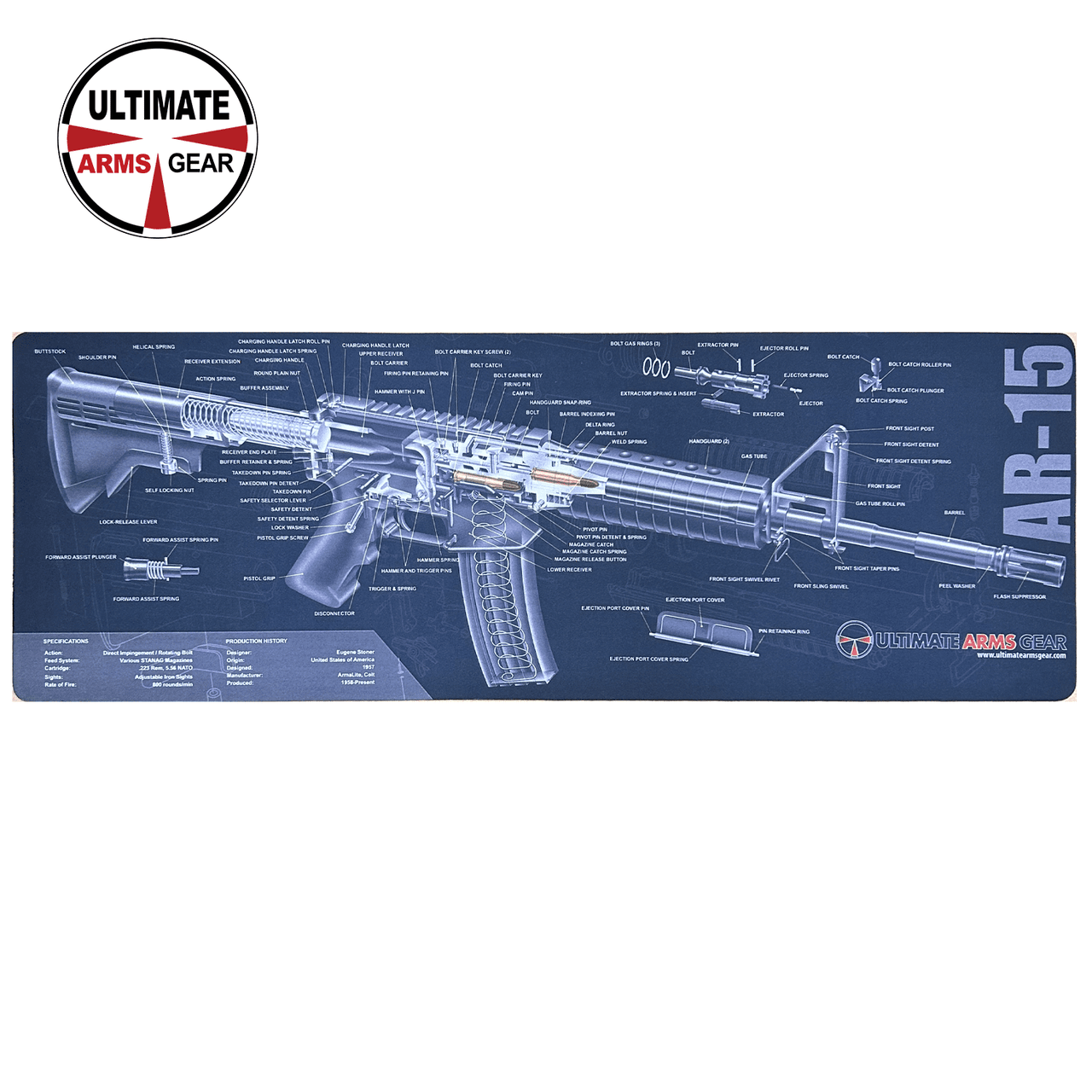 AR-15 Cleaning Mat  Ultimate Arms Gear | ShootersGate