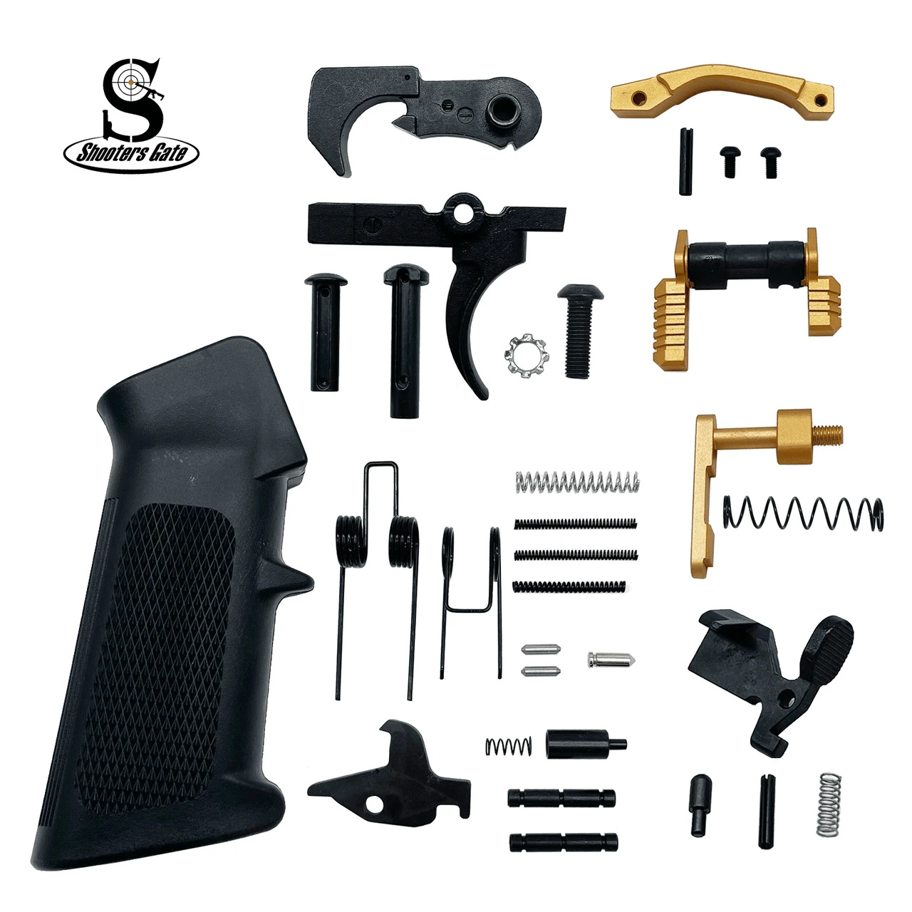 AR-15 Trigger Parts Kit – Orange | ShootersGate