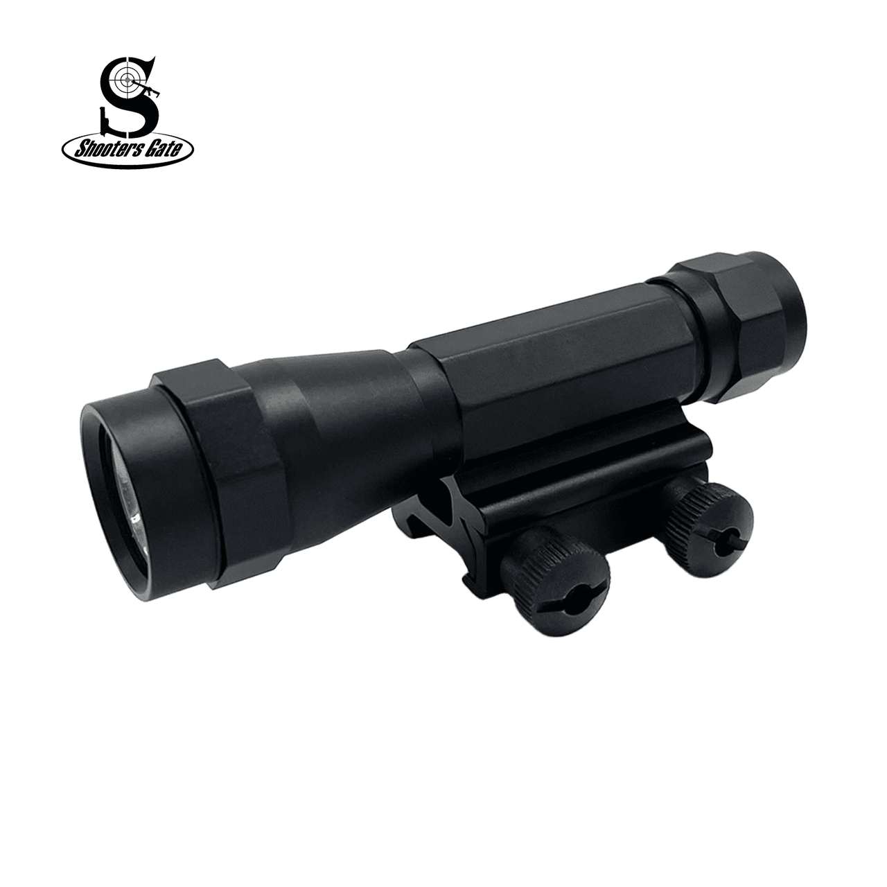 Shooters Gate 95 Lumen Xenon Flashlight with Pressure Switch & Rail Mount